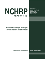 Cover of ELASTOMERIC BRIDGE BEARINGS: RECOMMENDED TEST METHODS