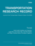 Analysis of Transit Quality of Service and Employment Accessibility for the Greater Chicago, Illinois, Region