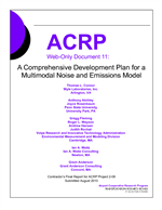 Cover of A Comprehensive Development Plan for a Multimodal Noise and Emissions Model