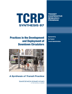 Cover of Practices in the Development and Deployment of Downtown Circulators