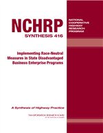 Cover of Implementing Race-Neutral Measures in State Disadvantaged Business Enterprise Programs