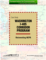 Cover of Case Study: Washington I-405 Corridor Program: Reinventing NEPA