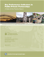 Cover of Key Performance Indicators in Public-Private Partnerships: A State-of-the-Practice Report