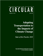 Cover of Adapting Transportation to the Impacts of Climate Change: State of the Practice 2011. Introduction