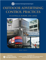 Cover of Outdoor Advertising Control Practices in Australia, Europe, and Japan