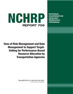 Cover of Uses of Risk Management and Data Management to Support Target-Setting for Performance-Based Resource Allocation by Transportation Agencies