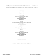 Cover of Inclusion of Regional Transit Emissions in Local Greenhouse Gas Inventories: Comparison of Methods with Examples from Portland, Oregon, and San Francisco Bay Area, California