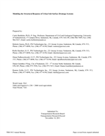 Cover of Modeling the Structural Response of Urban Subsurface Drainage Systems