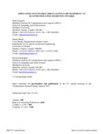 Cover of Simulating Sustainable Urban Gateway Development: Illustration from Hamilton, Ontario, Canada