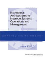 Cover of Institutional Architectures to Improve Systems Operations and Management