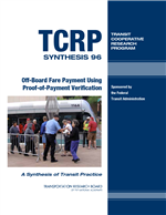 Cover of Off-Board Fare Payment Using Proof-of-Payment Verification