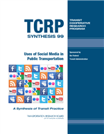 Cover of Uses of Social Media in Public Transportation