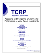 Cover of Assessing and Comparing Environmental Performance of Major Transit Investments