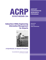 Cover of Subsurface Utility Engineering Information Management for Airports
