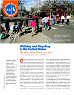 Cover of Walking and Bicycling in the United States: The Who, What, Where, and Why