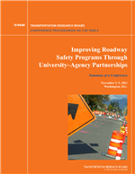 Cover of Improving Roadway Safety Programs Through University–Agency Partnerships: Summary of a Conference, November 2-3, 2011, Washington, D.C.