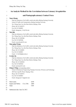 Cover of Analysis Method for Correlation Between Catenary Irregularities and Pantograph-Catenary Contact Force