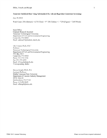 Cover of Tennessee Stabilized Base Using Substandard Fly Ash and Byproduct Limestone Screenings