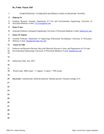 Cover of Cementitiously Stabilized Materials Using Ultrasonic Testing