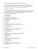 Cover of Bicyclists’ Injuries and the Cycling Environment: The Impact of Route Infrastructure