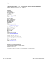 Cover of "Midtown in Motion": A New Active Traffic Management Methodology and Its Implementation in New York City