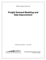 Cover of Freight Demand Modeling and Data Improvement