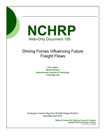 Cover of Driving Forces Influencing Future Freight Flows