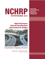 Cover of High Performance Concrete Specifications and Practices for Bridges