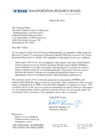 Cover of Review of the Federal Transit Administration’s Transit Economic Requirements Model