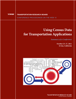 Cover of Using Census Data for Transportation Applications: Summary of a Conference
