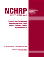 Cover of Practices and Performance Measures for Local Public Agency Federally Funded Highway Projects