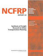 Cover of Synthesis of Freight Research in Urban Transportation Planning