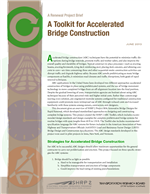 Cover of A Toolkit for Accelerated Bridge Construction
