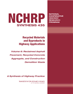 Cover of Recycled Materials and Byproducts in Highway Applications, Volume 6: Reclaimed Asphalt
Pavement, Recycled Concrete
Aggregate, and Construction
Demolition Waste