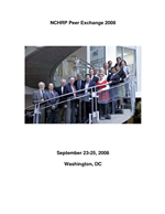 Cover of NCHRP Peer Exchange 2008
