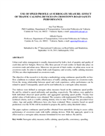 Cover of Use of Speed Profile as Surrogate Measure: Effect of Traffic Calming Devices on 
Crosstown Road Safety Performance