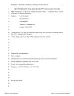 Cover of Performance of Recycled Asphalt Pavement Mixes – Comparing New Zealand Experience to American Experience