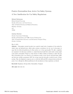 Cover of Positive Externalities from Active Car Safety Systems A New Justification for Car Safety Regulations