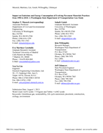 Cover of Impact on Emissions and Energy Consumption of Evolving Pavement Material Practices from 1990 to 2010: A Washington State Department of Transportation Case Study
