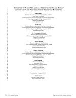 Cover of Influence of Warm Mix Asphalt Additive and Dosage Rate on Construction and Performance of Bituminous Pavements