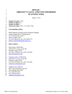 Cover of Mosaic: Oregon’s Value- and Cost-Informed Planning Tool