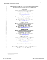 Cover of Virtual Laboratory: Alternative Approach to Urban Transportation Systems Planning Laboratory