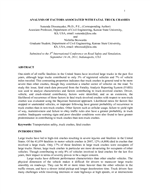 Cover of Analysis of Factors Associated with Fatal Truck Crashes