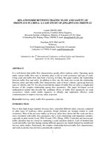 Cover of Relationship between Traffic Flow and Safety of Freeway in China: A Case Study of Jingjintang Freeway