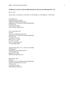 Cover of Modification of an East Tennessee High Plasticity Silt with Lime and Substandard Fly Ash