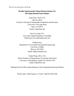 Cover of Readily Implementable Signal Phasing Schemes for 
Diverging Diamond Interchanges