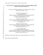 Cover of Evaluation of Fatigue Life of Asphalt Mixtures Through Dissipated Energy Approach