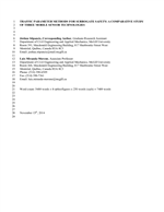 Cover of Traffic Parameter Methods for Surrogate Safety: A Comparative Study of Three Mobile Sensor Technologies