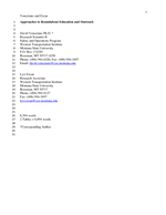 Cover of Approaches to Roundabout Education and Outreach