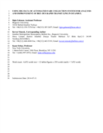 Cover of Using Big Data of Automated Fare Collection System for Analysis and Improvement of BRT-Bus Rapid Transit Line in Istanbul